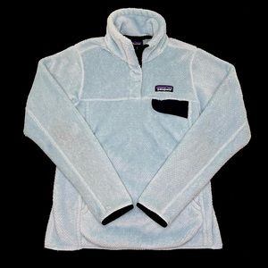 ❌SOLD❌ Patagonia Re Tool Snap T Fleece Pullover Womens Size XS Blue Outdoors